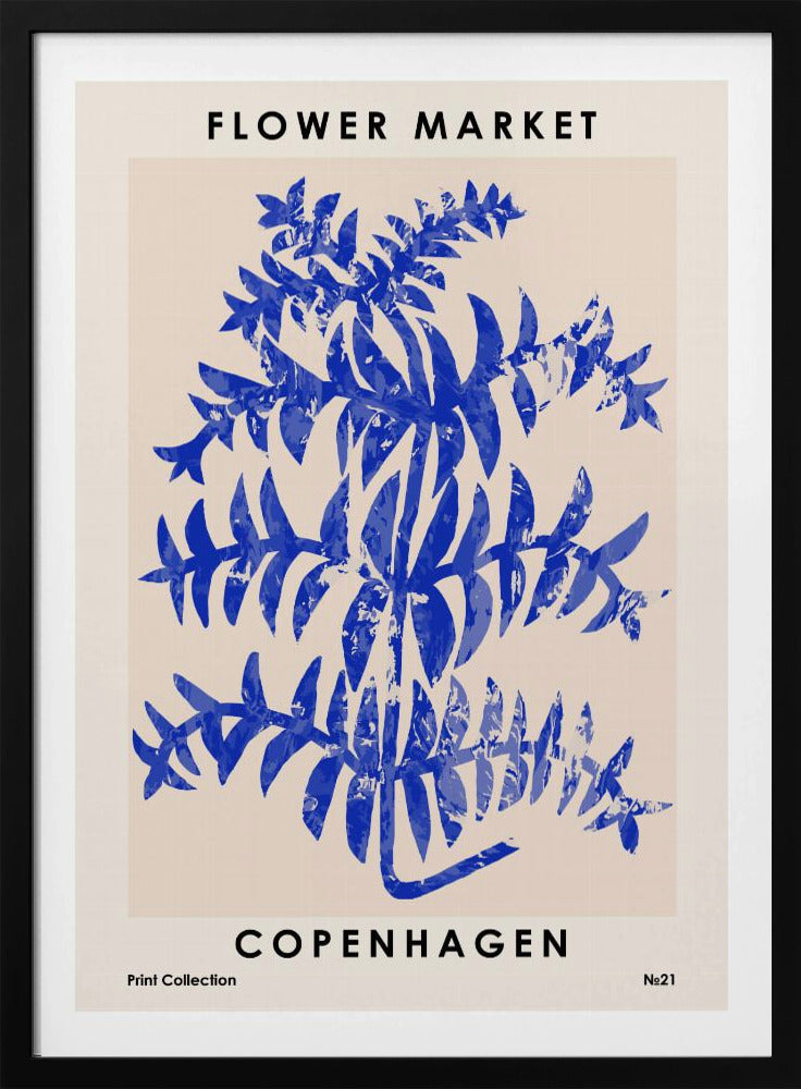 Bloemenmarkt. Kopenhagen | Poster
