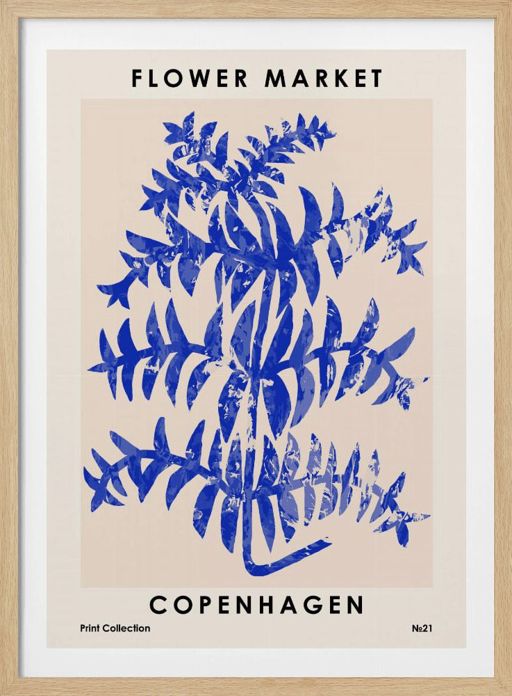 Bloemenmarkt. Kopenhagen | Poster