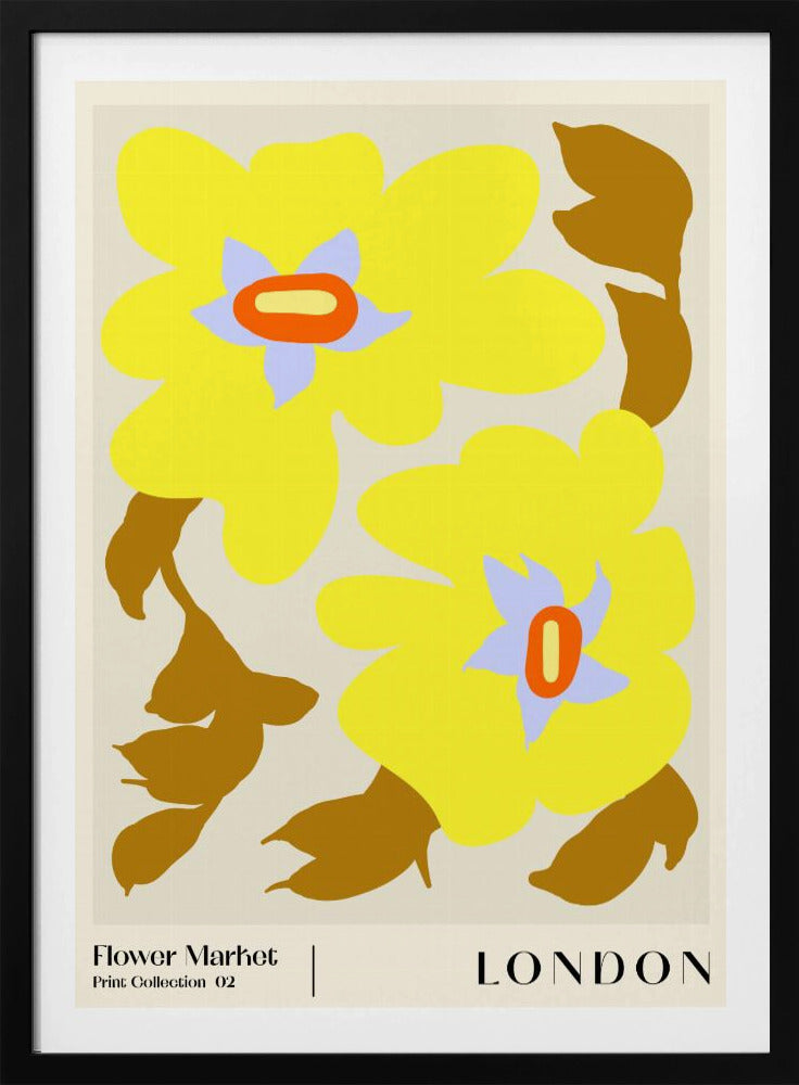 Flower Market. London | Poster