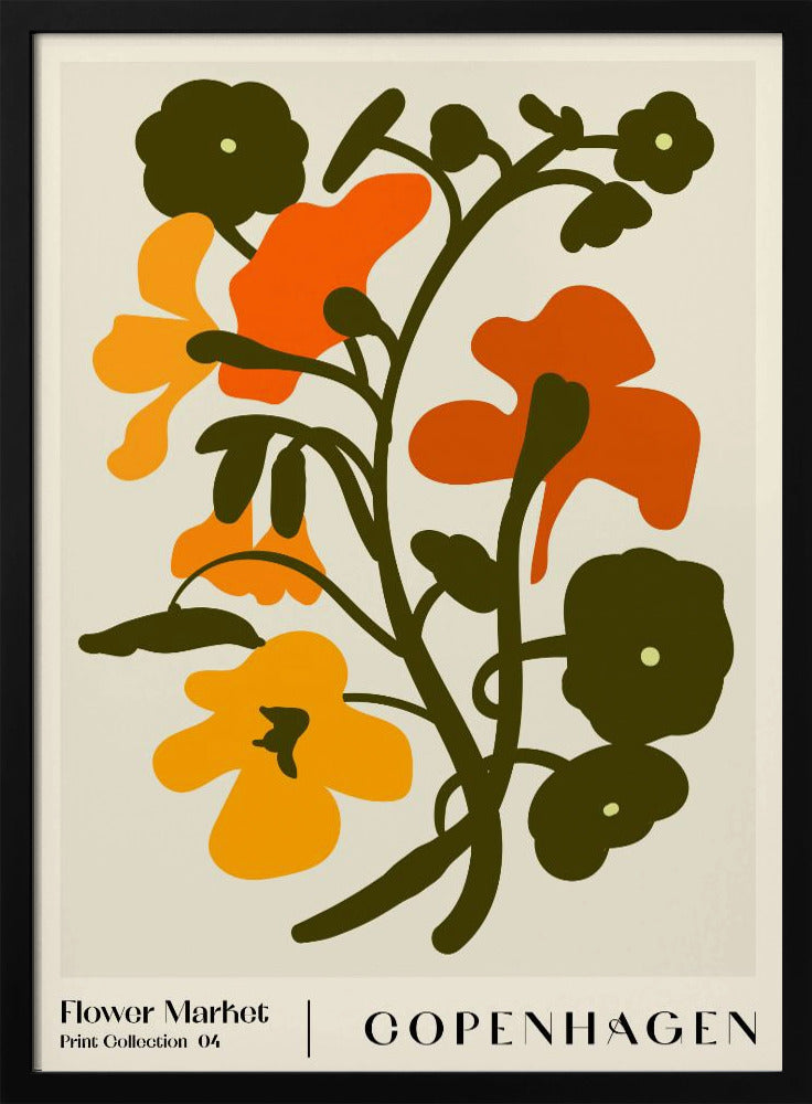 Flower Market. Copenhagen | Poster
