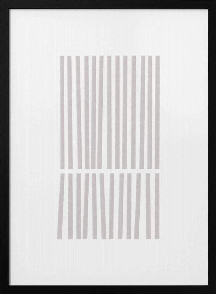 Vertical Gray Lines | Poster