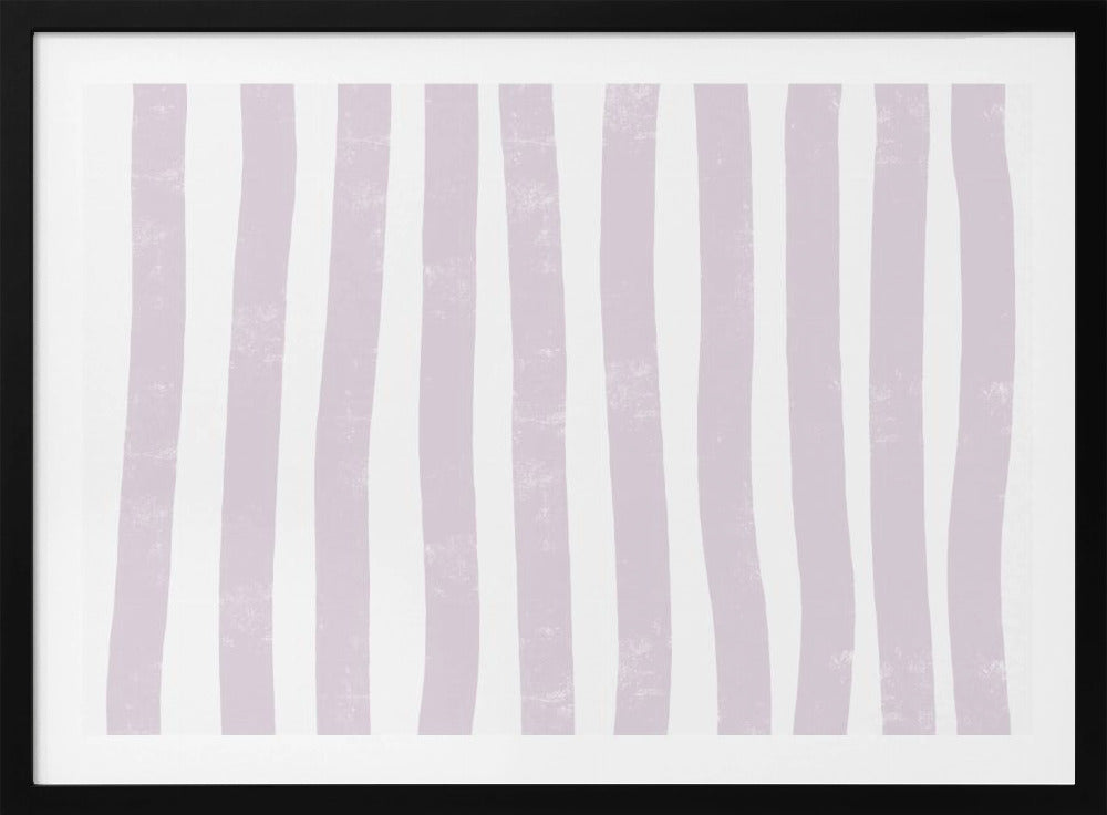 Zachte verticale golven | Poster