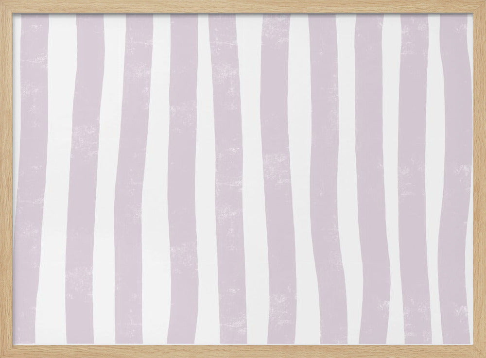 Zachte verticale golven | Poster