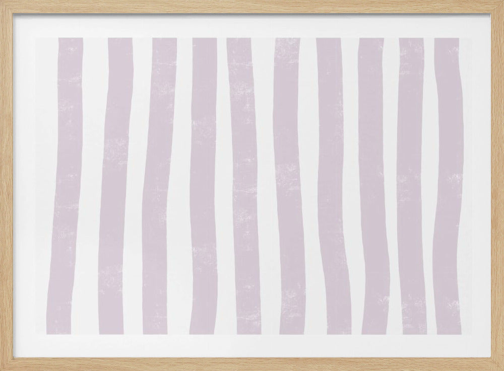 Zachte verticale golven | Poster
