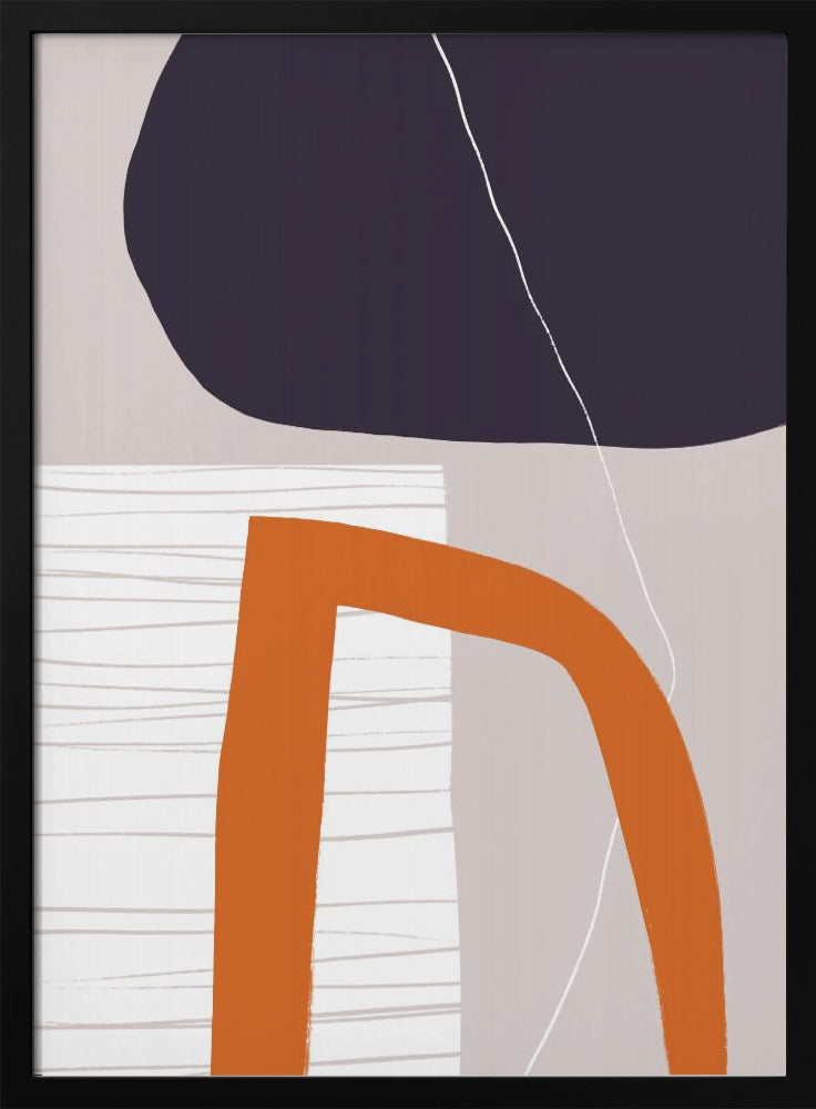 Gedurfde geometrische vormen | Poster