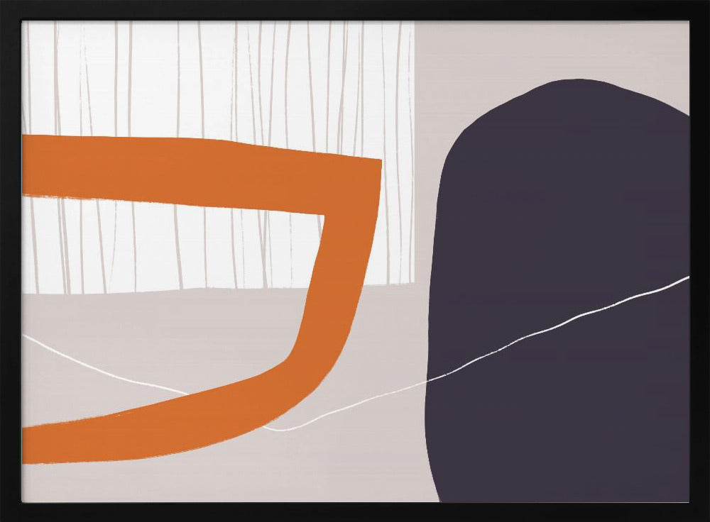 Gedurfde geometrische vormen | Poster