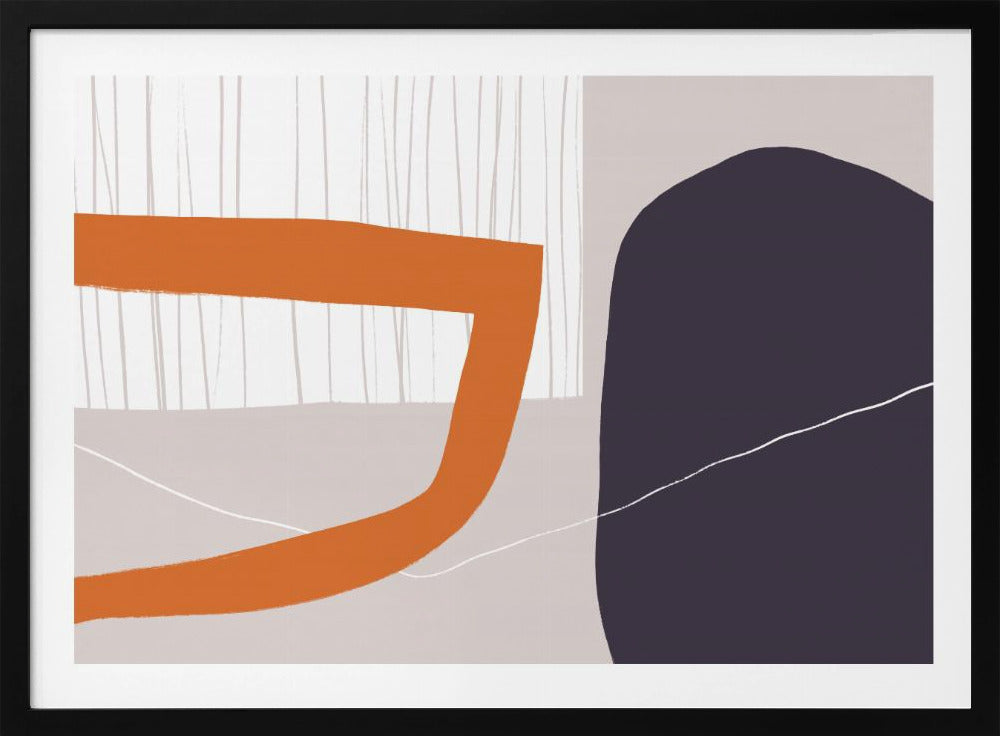 Gedurfde geometrische vormen | Poster