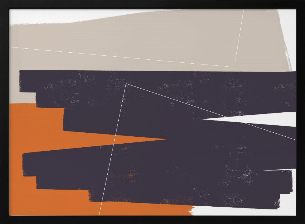Geometrische lagen | Poster
