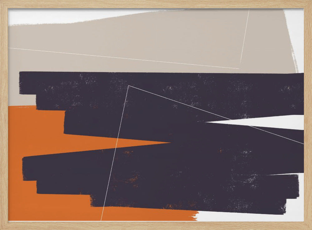 Geometrische lagen | Poster