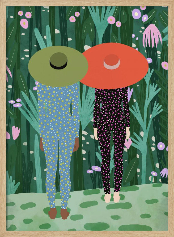 Jungle pyjama's | Poster