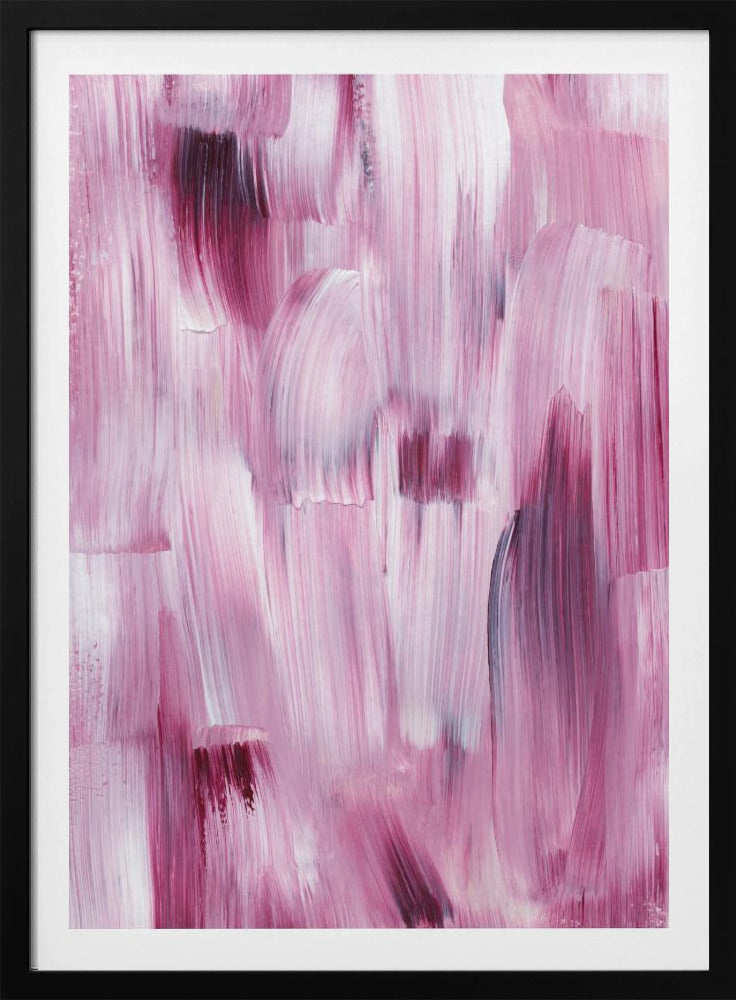 Expressieve kleurrijke penseelstreken | Poster