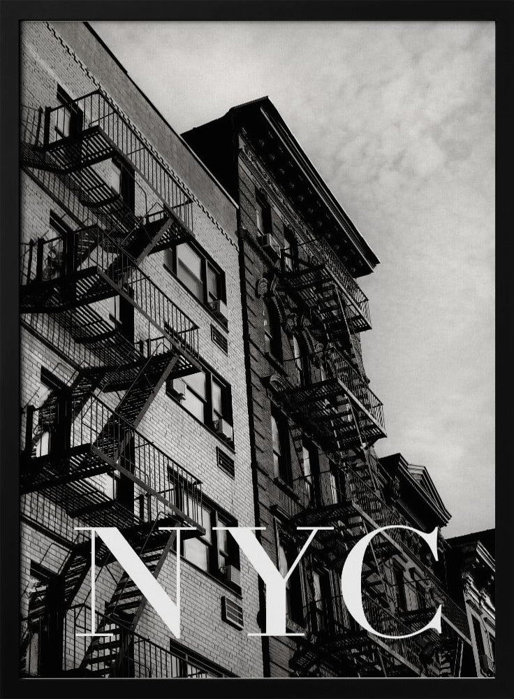 Brandtrappen in NYC 2 | Poster