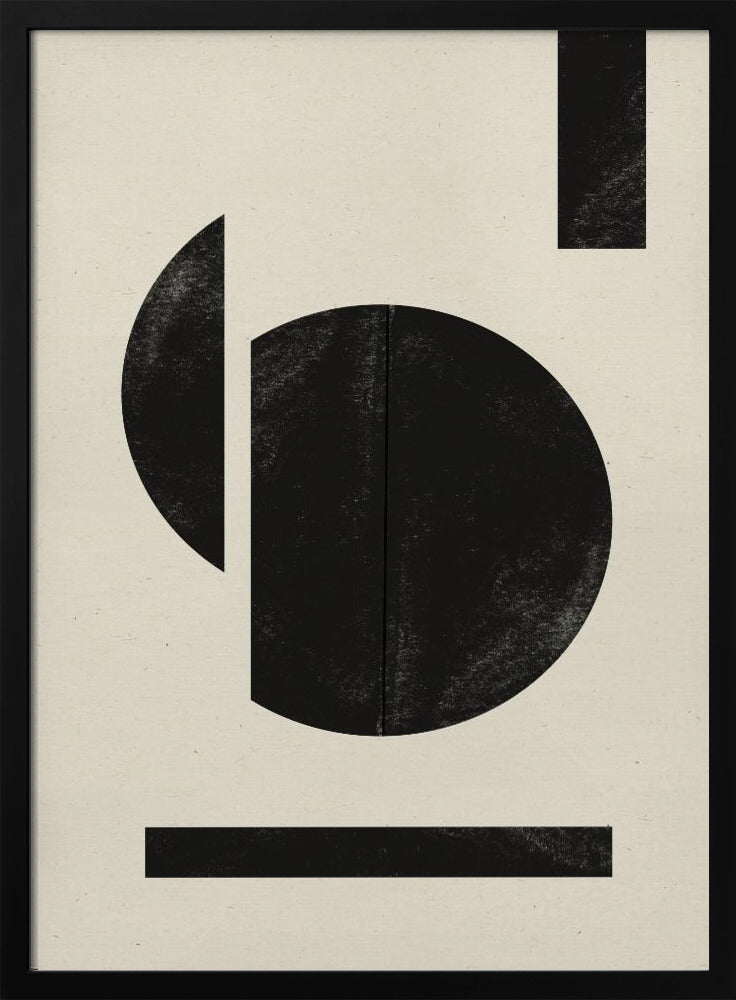 Geometrisch contrast | Poster