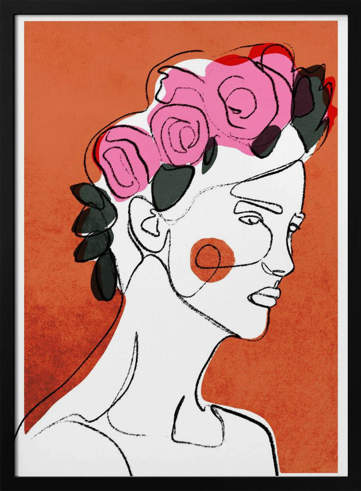 Bloemencontemplatie | Poster