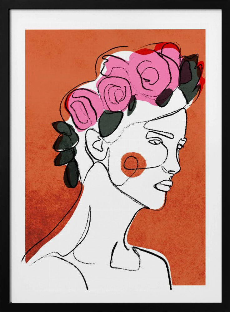 Bloemencontemplatie | Poster
