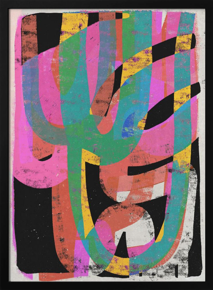 Kleurrijke Chaos | Poster