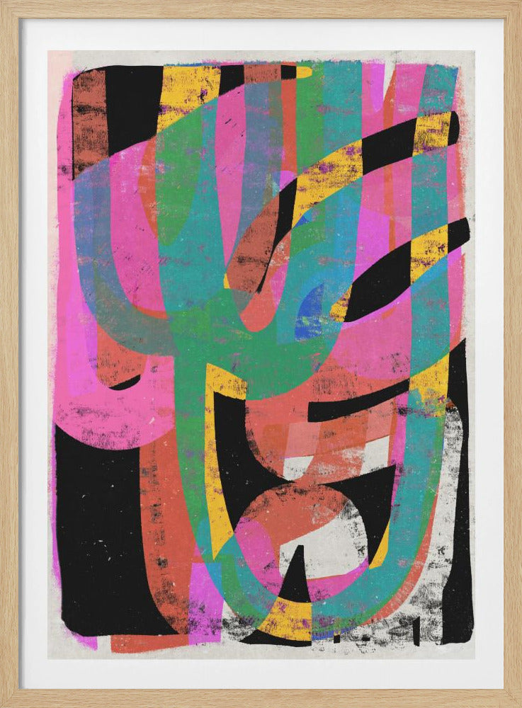 Kleurrijke Chaos | Poster
