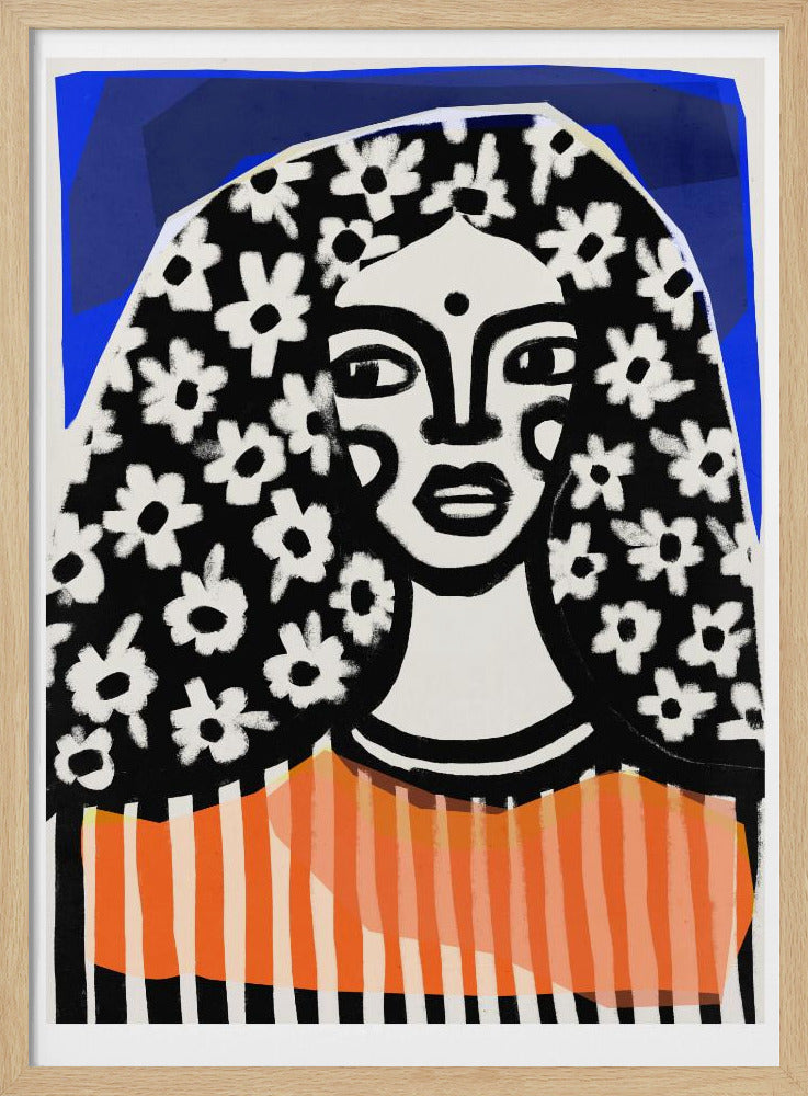 Bloemen Majesteit | Poster