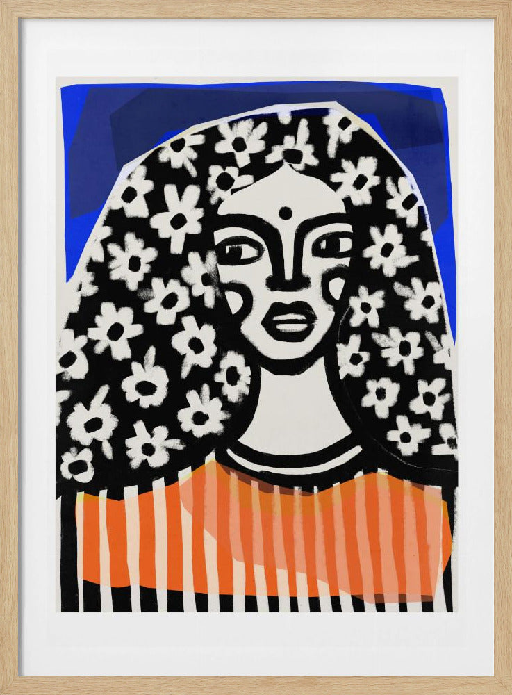 Bloemen Majesteit | Poster