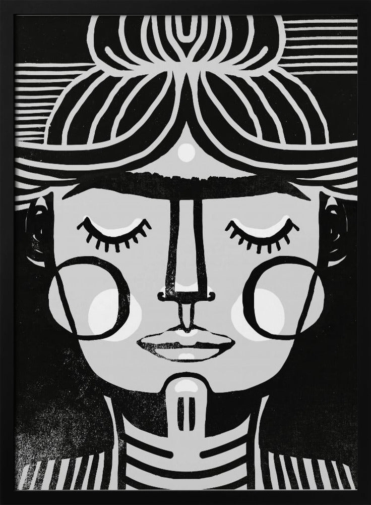 Symmetrische sereniteit | Poster