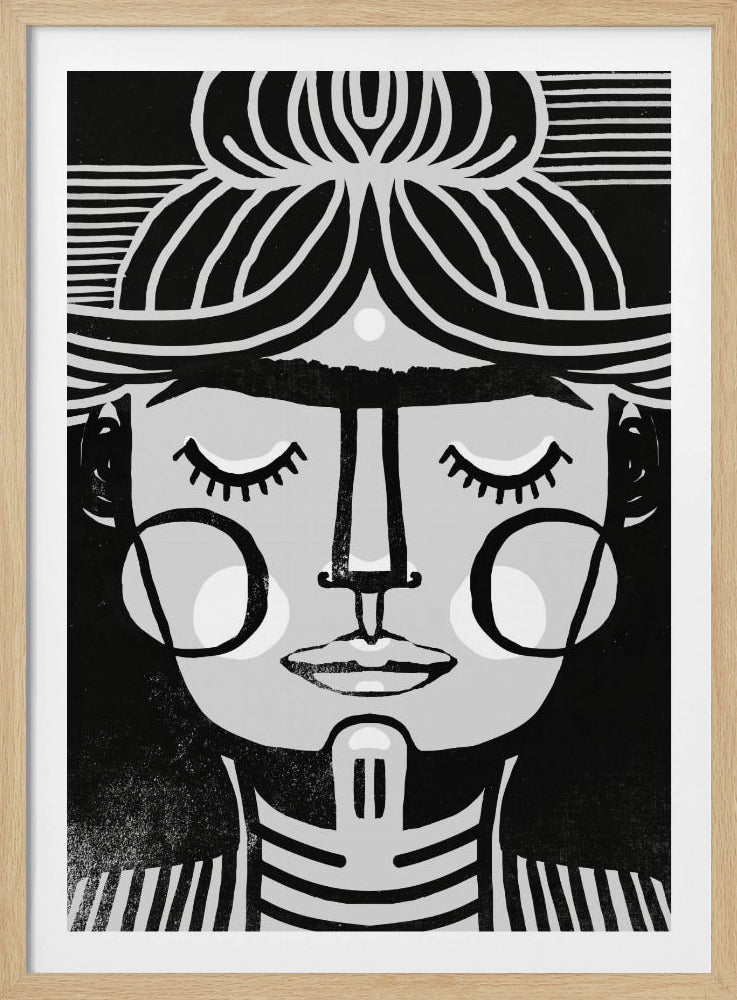 Symmetrische sereniteit | Poster