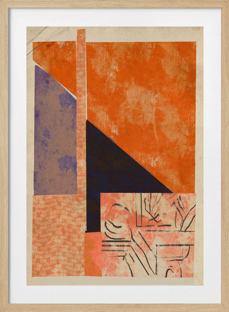 Geometrische tinten | Poster