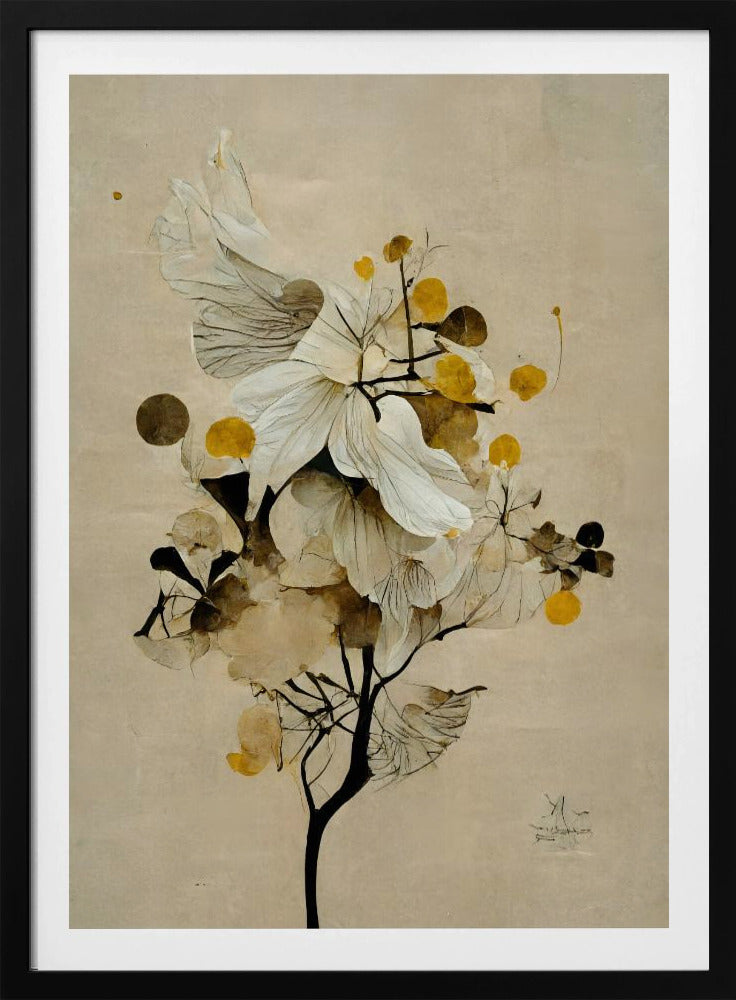 Grillige bloemen | Poster