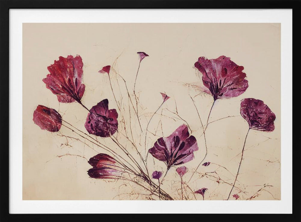 Crimson Bloom Dans | Poster