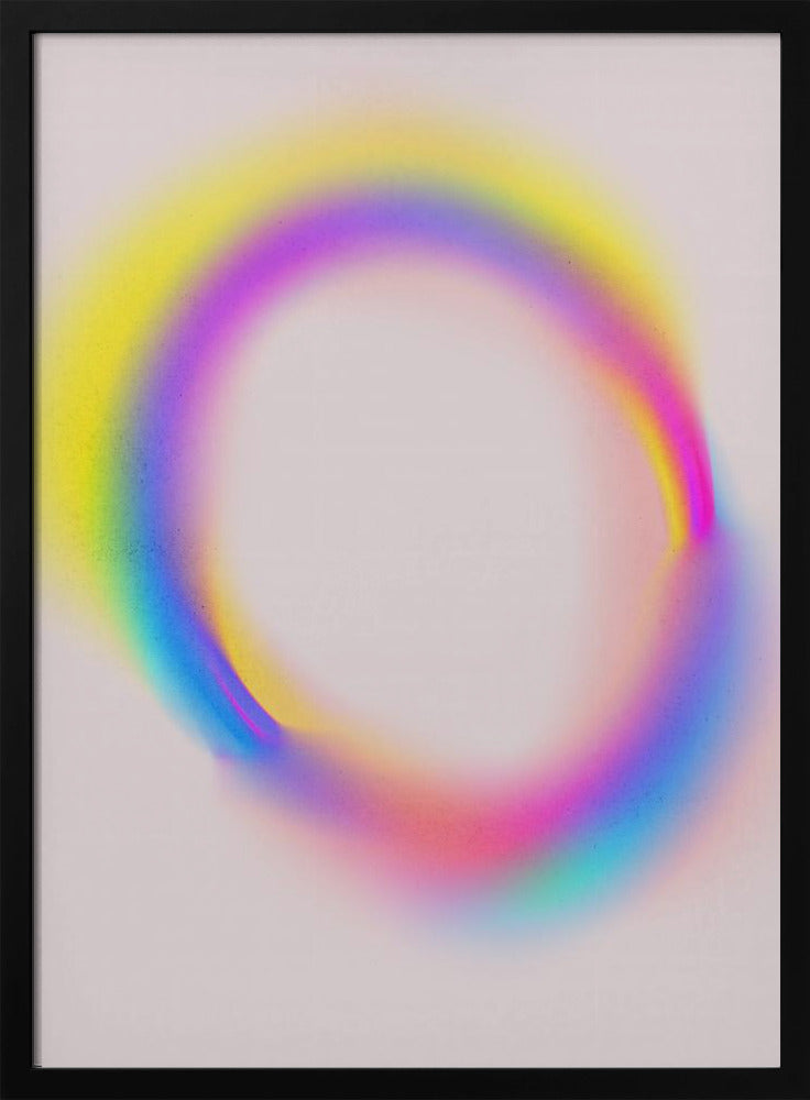 Lichtgevende spectrumhalo | Poster
