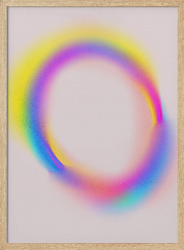 Lichtgevende spectrumhalo | Poster