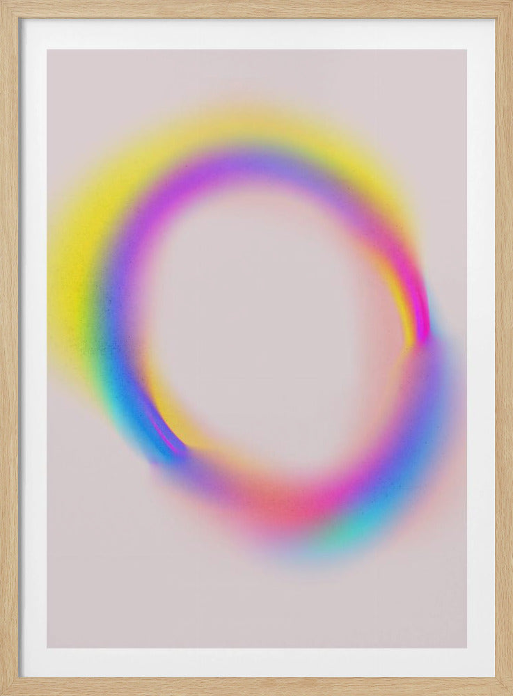 Lichtgevende spectrumhalo | Poster