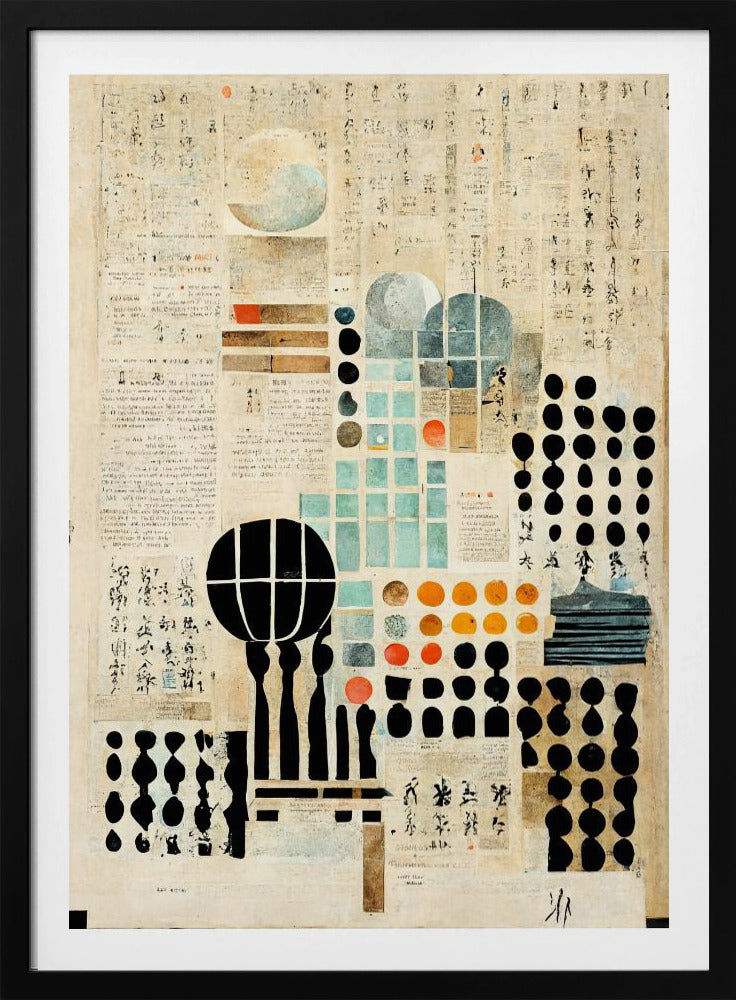 Geometrische harmonieën | Poster