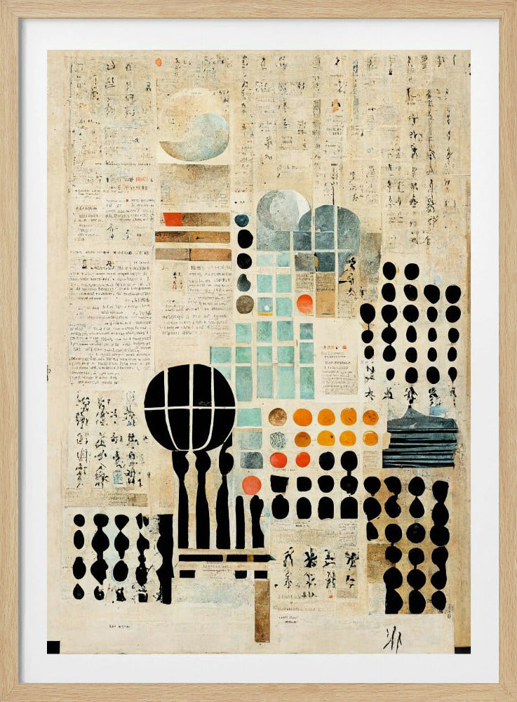 Geometrische harmonieën | Poster