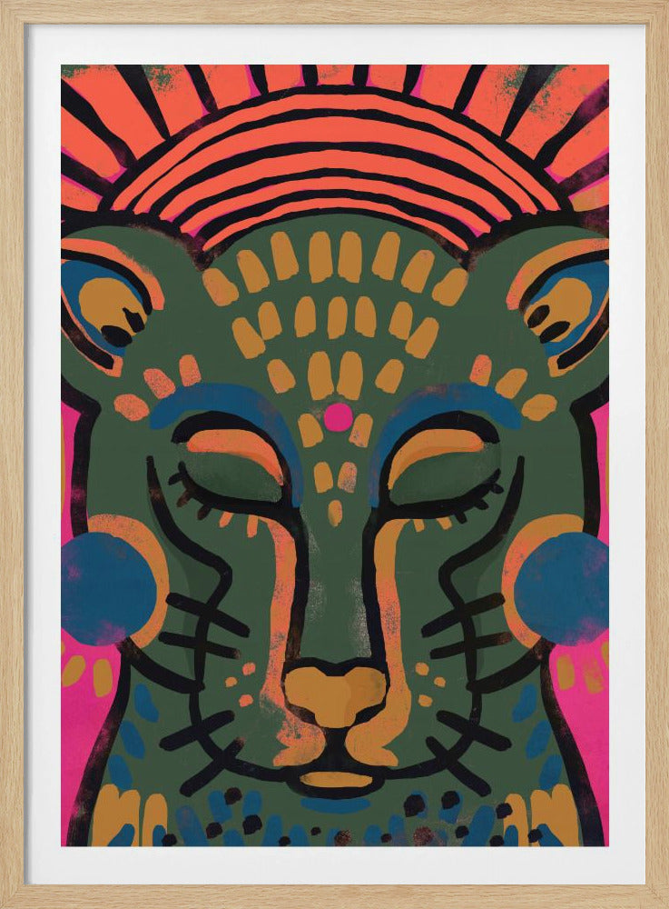 Levendige kattendroom | Poster