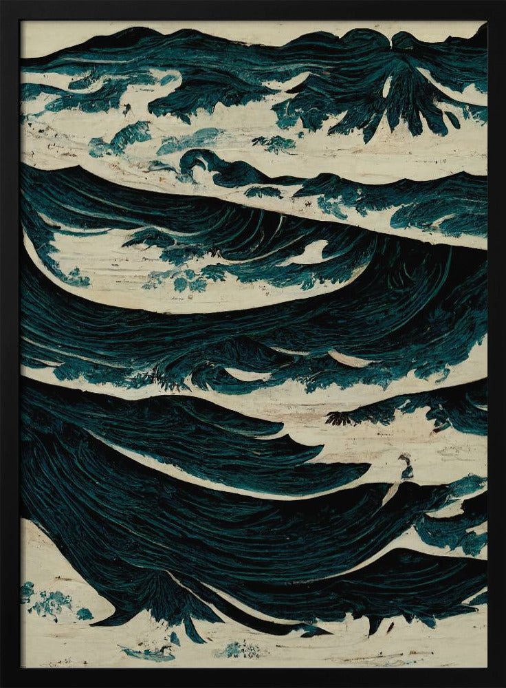 Turbulente golven | Poster
