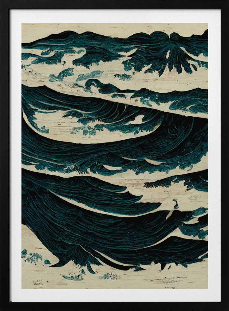 Turbulente golven | Poster