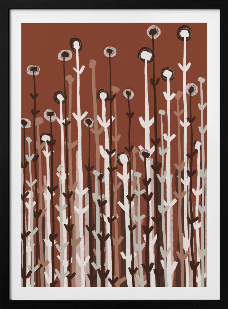Grillige stengels | Poster