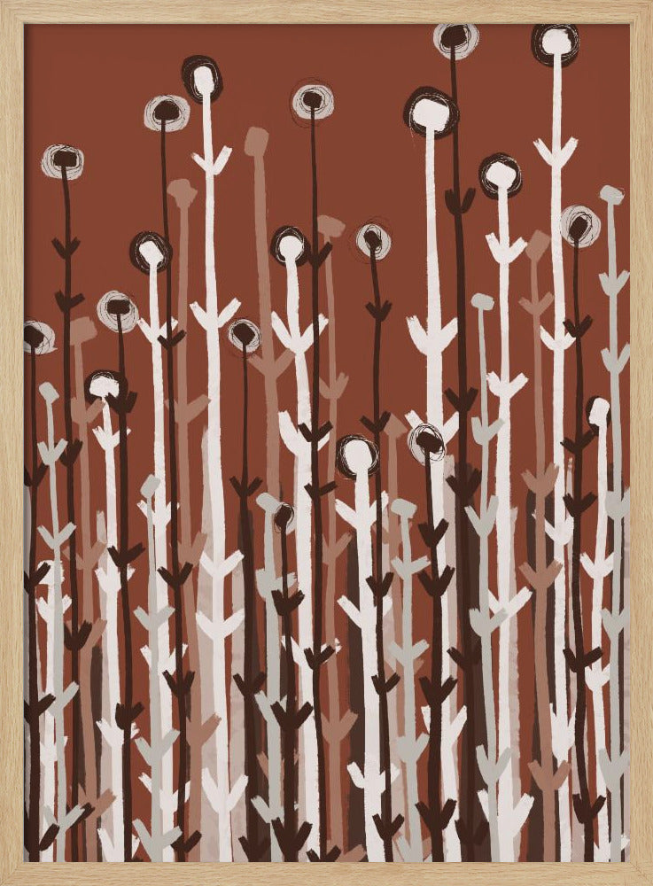 Grillige stengels | Poster
