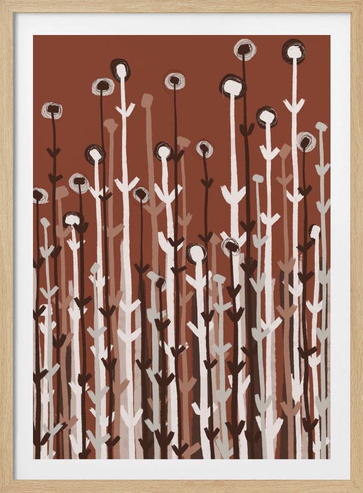 Grillige stengels | Poster