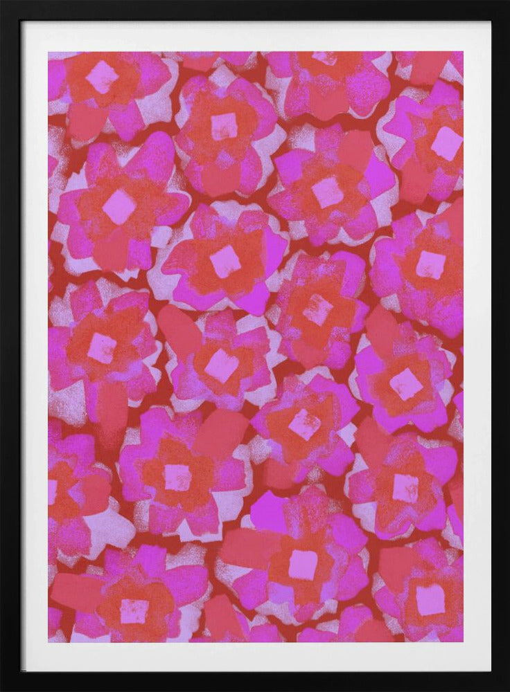 Bloemen van Passie | Poster