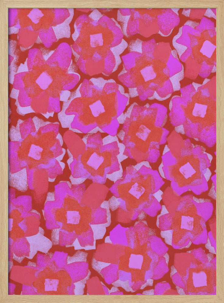 Bloemen van Passie | Poster