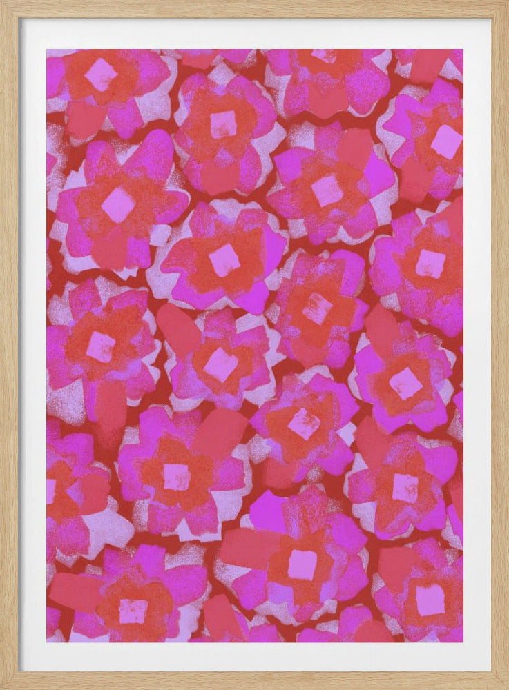 Bloemen van Passie | Poster