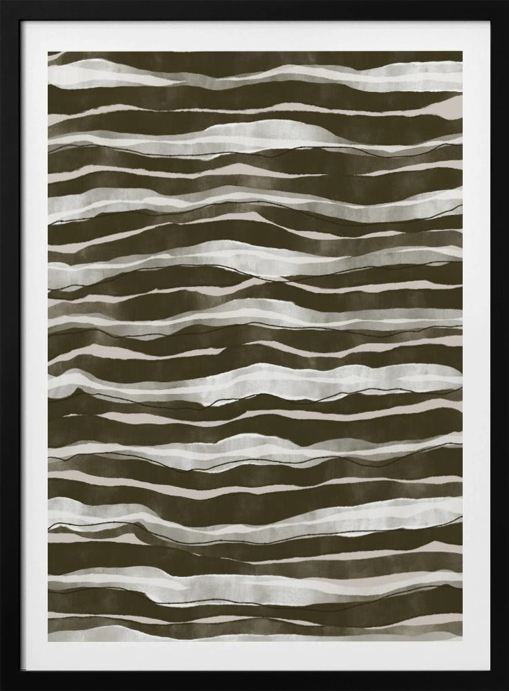 Golvende strepen | Poster