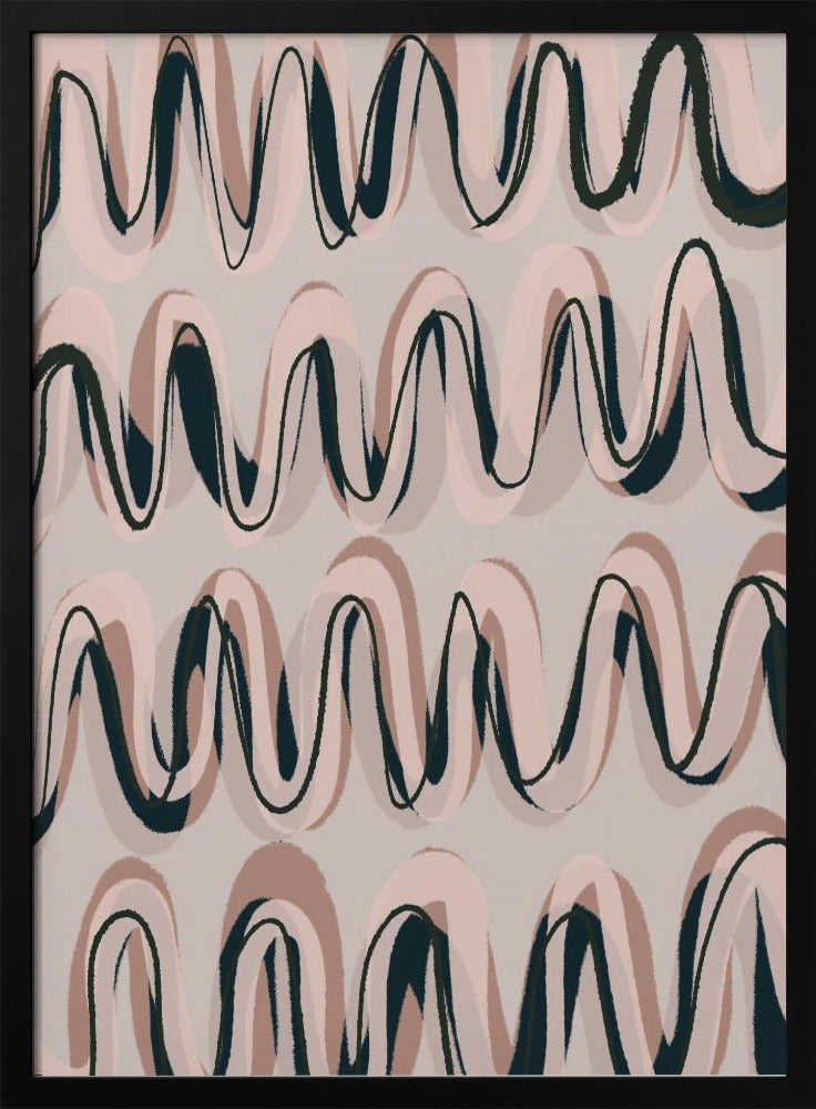 Ritmische Golven | Poster