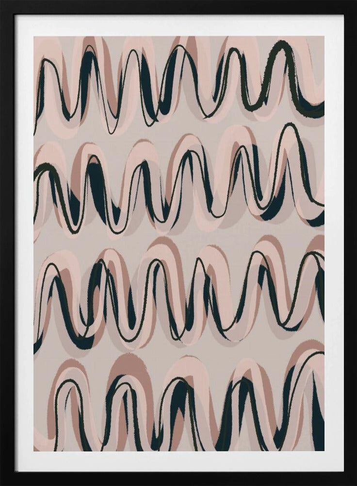 Ritmische Golven | Poster