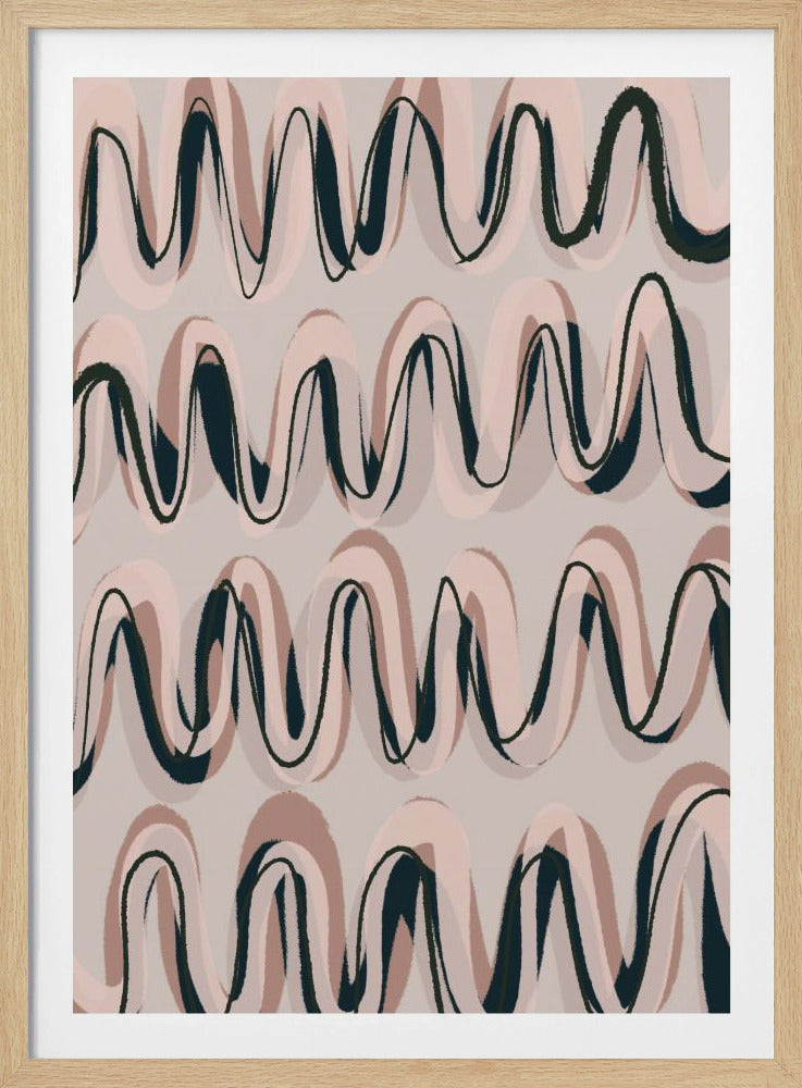 Ritmische Golven | Poster