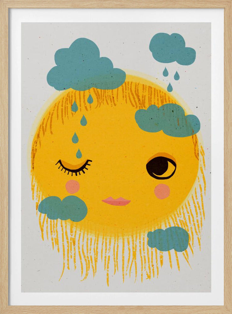 Gemengde gevoelens van de zon | Poster