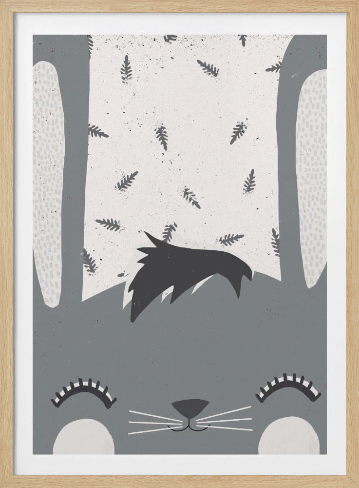 Snorhaarige sereniteit | Poster