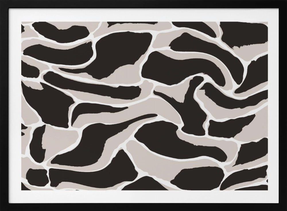 Monochrome patronen | Poster