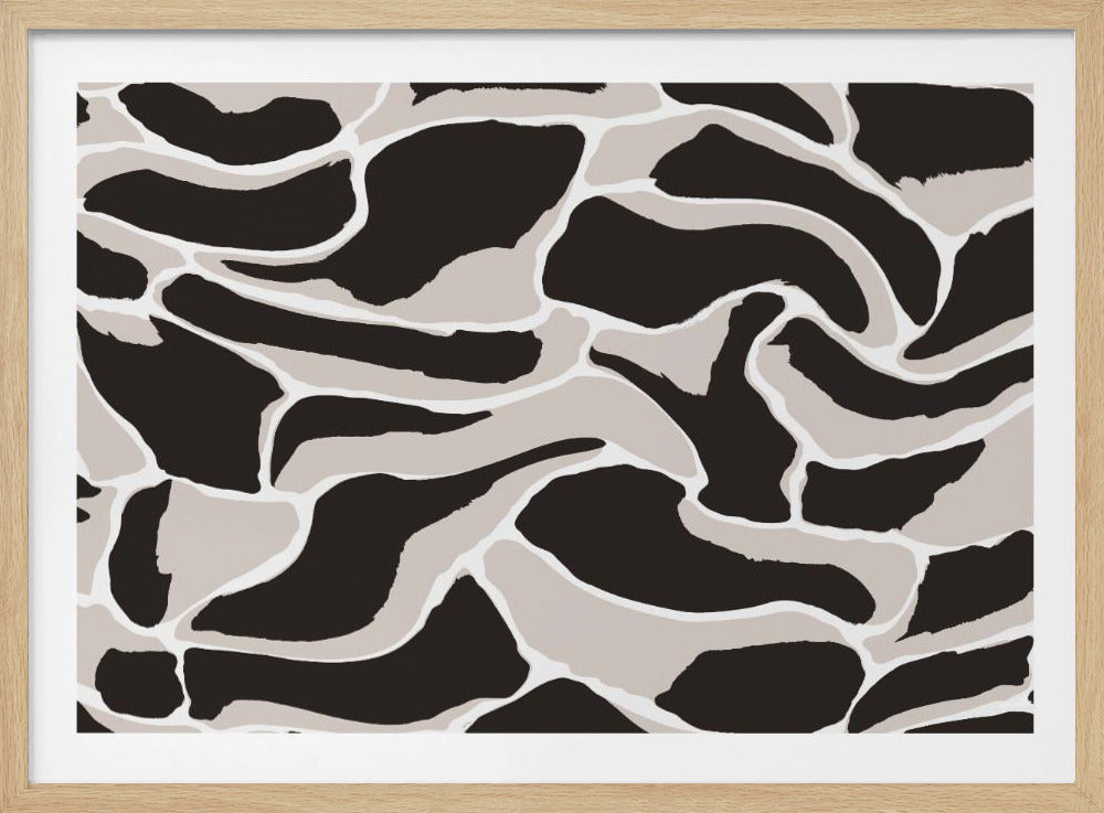 Monochrome patronen | Poster